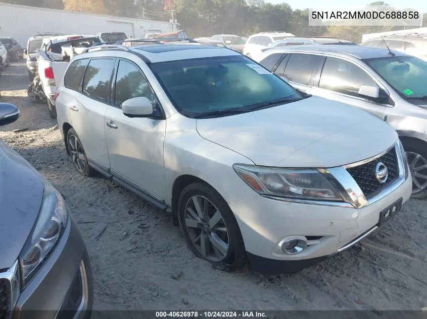 2013 Nissan Pathfinder Platinum VIN: 5N1AR2MM0DC688858 Lot: 40626978