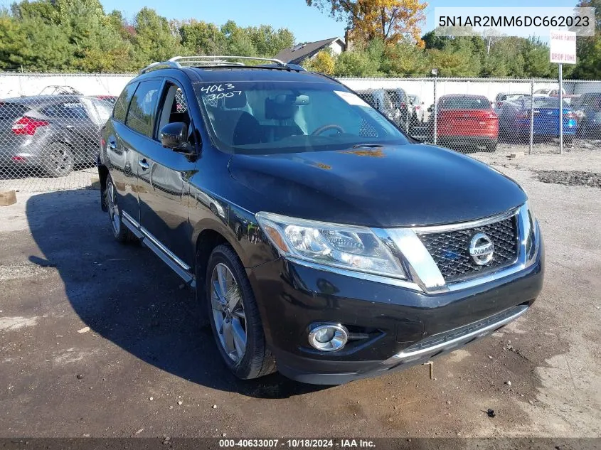 2013 Nissan Pathfinder Platinum VIN: 5N1AR2MM6DC662023 Lot: 40633007