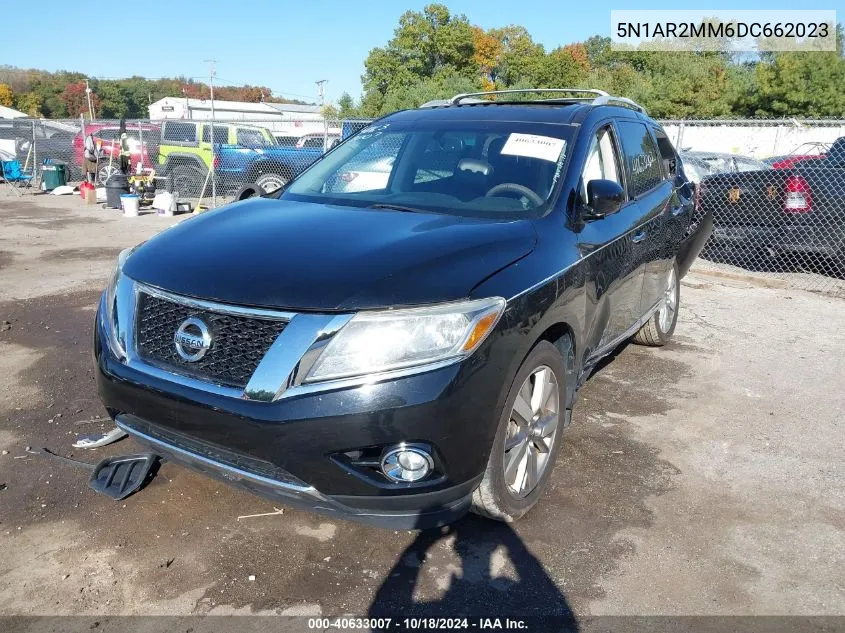 2013 Nissan Pathfinder Platinum VIN: 5N1AR2MM6DC662023 Lot: 40633007