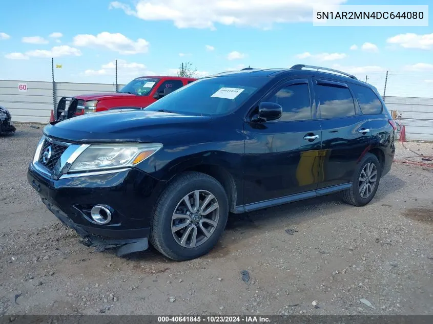 2013 Nissan Pathfinder S VIN: 5N1AR2MN4DC644080 Lot: 40641845