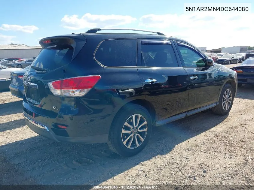 2013 Nissan Pathfinder S VIN: 5N1AR2MN4DC644080 Lot: 40641845