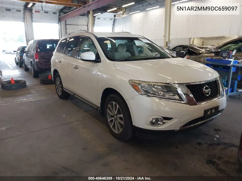 2013 Nissan Pathfinder Sv VIN: 5N1AR2MM9DC659097 Lot: 40646309