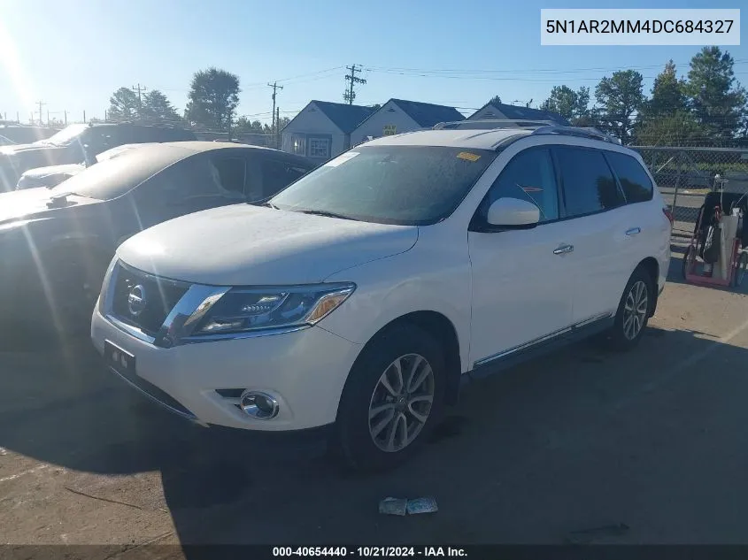 5N1AR2MM4DC684327 2013 Nissan Pathfinder Sl