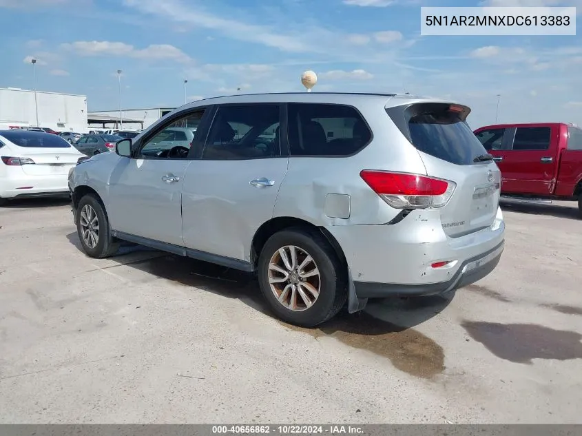 5N1AR2MNXDC613383 2013 Nissan Pathfinder S