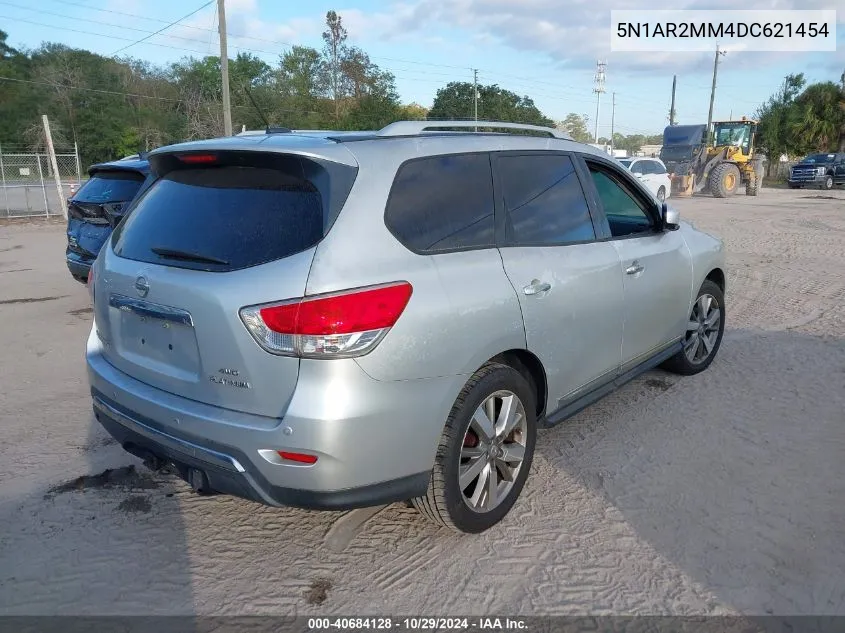 5N1AR2MM4DC621454 2013 Nissan Pathfinder Platinum