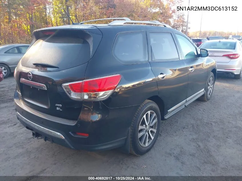 5N1AR2MM3DC613152 2013 Nissan Pathfinder Sl