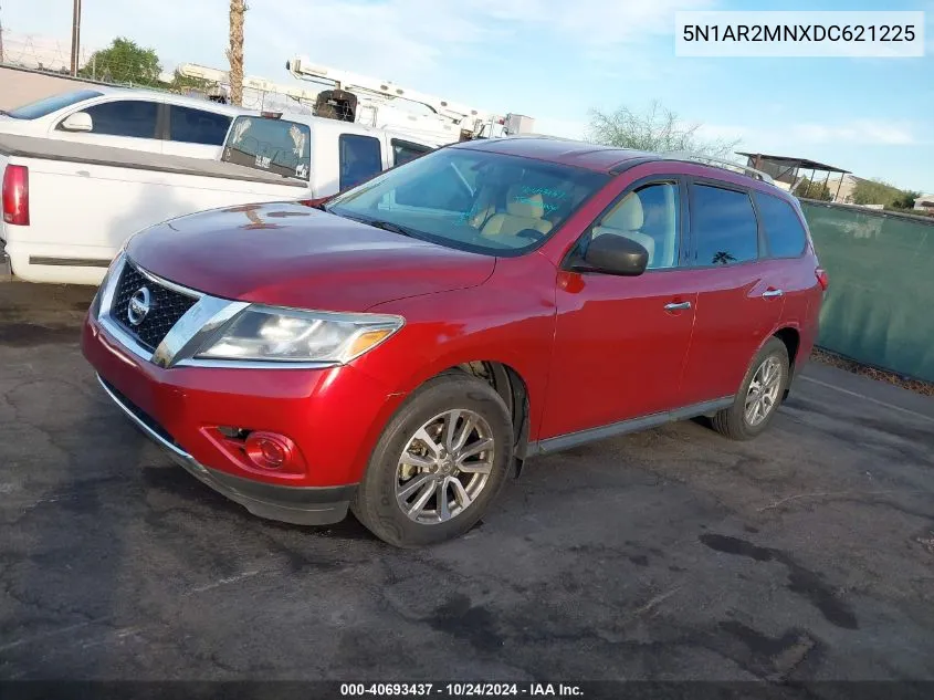 5N1AR2MNXDC621225 2013 Nissan Pathfinder Sv