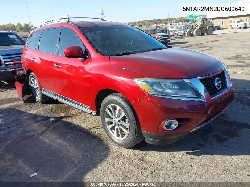 5N1AR2MN2DC609649 2013 Nissan Pathfinder Sl