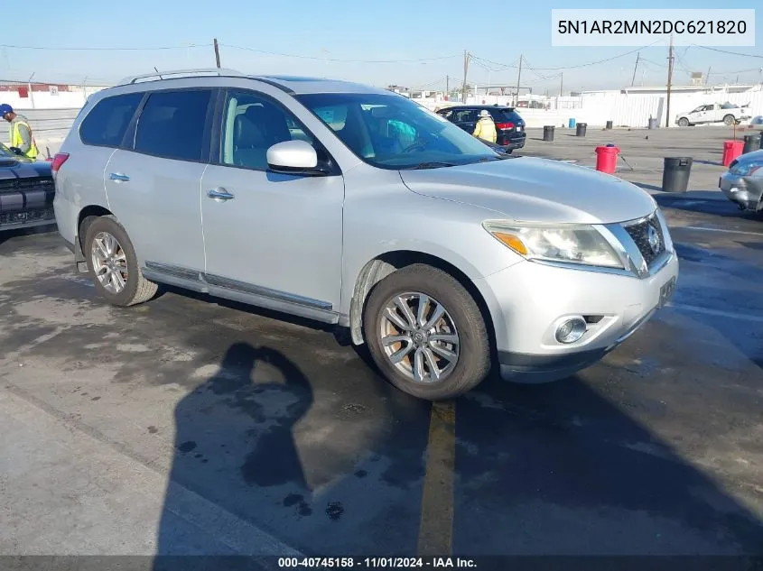 5N1AR2MN2DC621820 2013 Nissan Pathfinder Sl