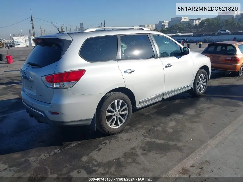 2013 Nissan Pathfinder Sl VIN: 5N1AR2MN2DC621820 Lot: 40745158