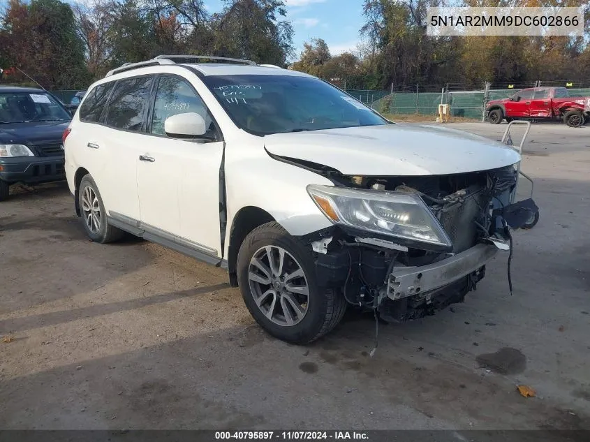 2013 Nissan Pathfinder Sl VIN: 5N1AR2MM9DC602866 Lot: 40795897