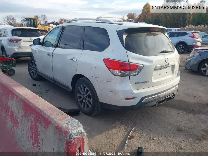 2013 Nissan Pathfinder Sl VIN: 5N1AR2MM9DC602866 Lot: 40795897