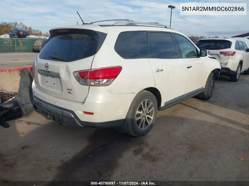 2013 Nissan Pathfinder Sl VIN: 5N1AR2MM9DC602866 Lot: 40795897