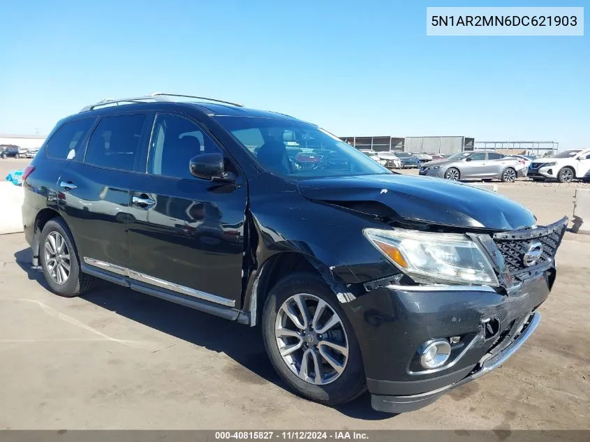 2013 Nissan Pathfinder Sl VIN: 5N1AR2MN6DC621903 Lot: 40815827