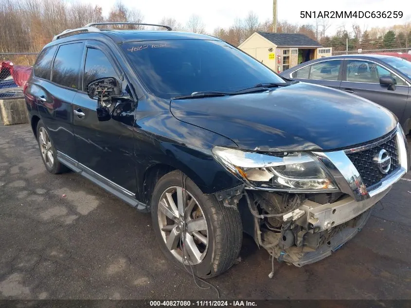 2013 Nissan Pathfinder Platinum VIN: 5N1AR2MM4DC636259 Lot: 40827080