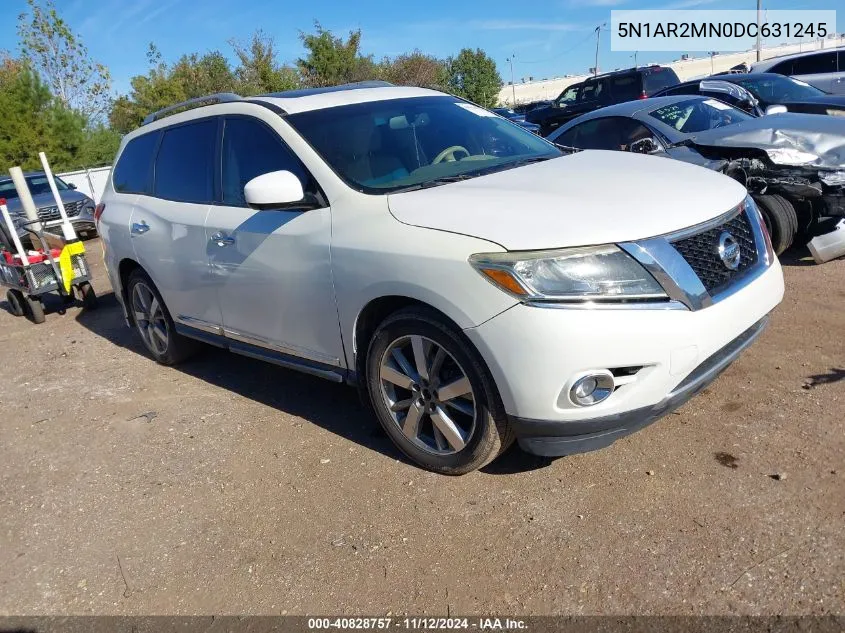 2013 Nissan Pathfinder Platinum VIN: 5N1AR2MN0DC631245 Lot: 40828757