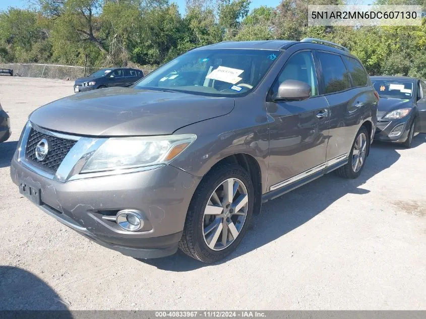 2013 Nissan Pathfinder Platinum VIN: 5N1AR2MN6DC607130 Lot: 40833967