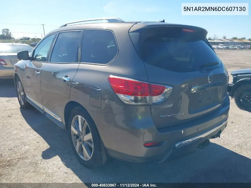 2013 Nissan Pathfinder Platinum VIN: 5N1AR2MN6DC607130 Lot: 40833967