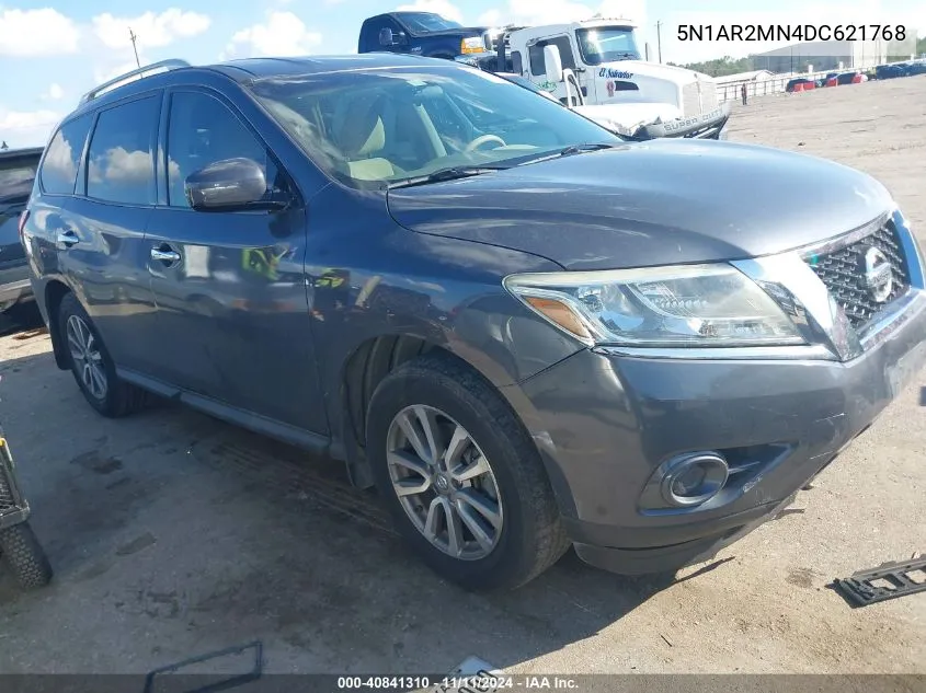 2013 Nissan Pathfinder Sv VIN: 5N1AR2MN4DC621768 Lot: 40841310