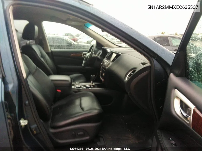 5N1AR2MMXEC635537 2014 Nissan Pathfinder