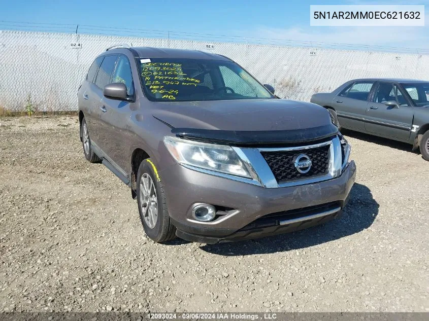 2014 Nissan Pathfinder VIN: 5N1AR2MM0EC621632 Lot: 12093024