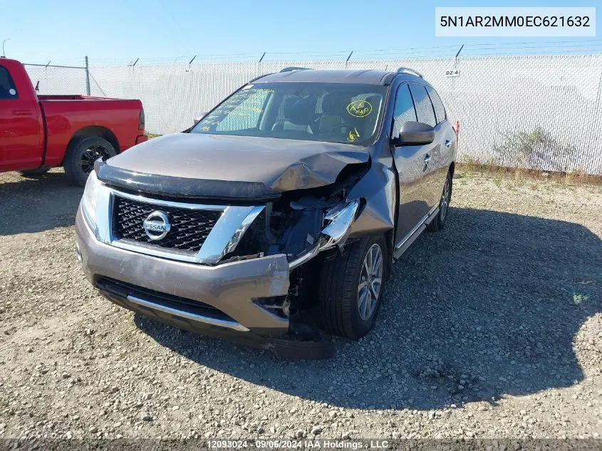 2014 Nissan Pathfinder VIN: 5N1AR2MM0EC621632 Lot: 12093024