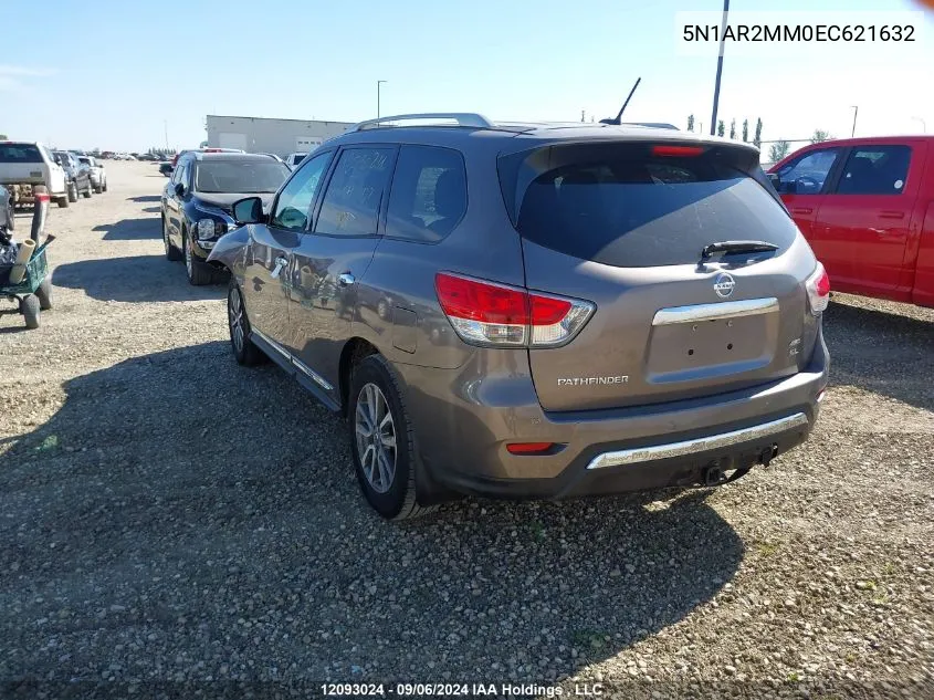 5N1AR2MM0EC621632 2014 Nissan Pathfinder