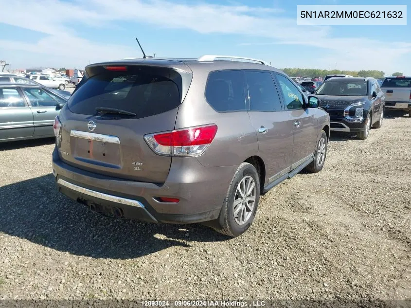 2014 Nissan Pathfinder VIN: 5N1AR2MM0EC621632 Lot: 12093024