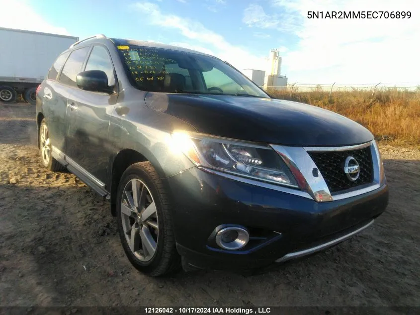 5N1AR2MM5EC706899 2014 Nissan Pathfinder