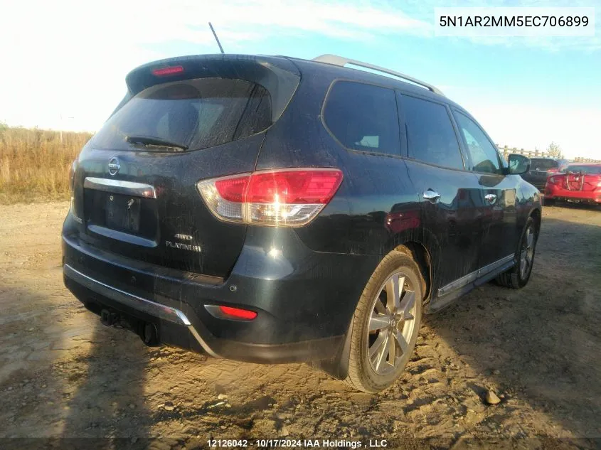 5N1AR2MM5EC706899 2014 Nissan Pathfinder