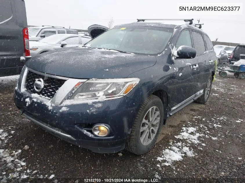 2014 Nissan Pathfinder VIN: 5N1AR2MM9EC623377 Lot: 12132703