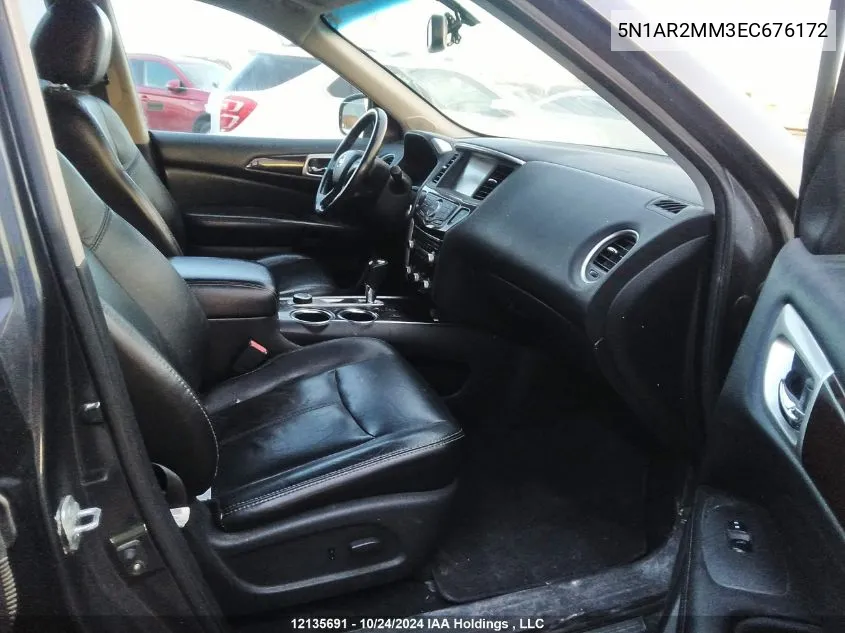 5N1AR2MM3EC676172 2014 Nissan Pathfinder