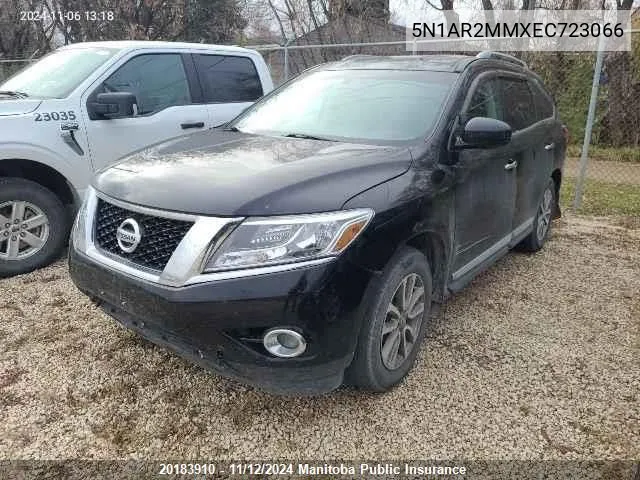 2014 Nissan Pathfinder Sl VIN: 5N1AR2MMXEC723066 Lot: 20183910