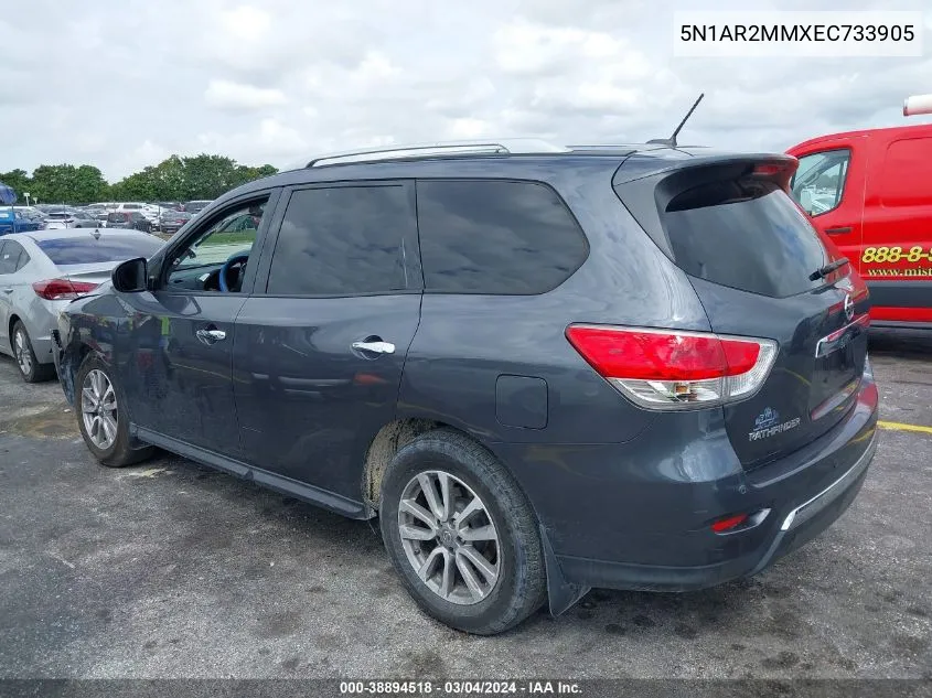 5N1AR2MMXEC733905 2014 Nissan Pathfinder Sv