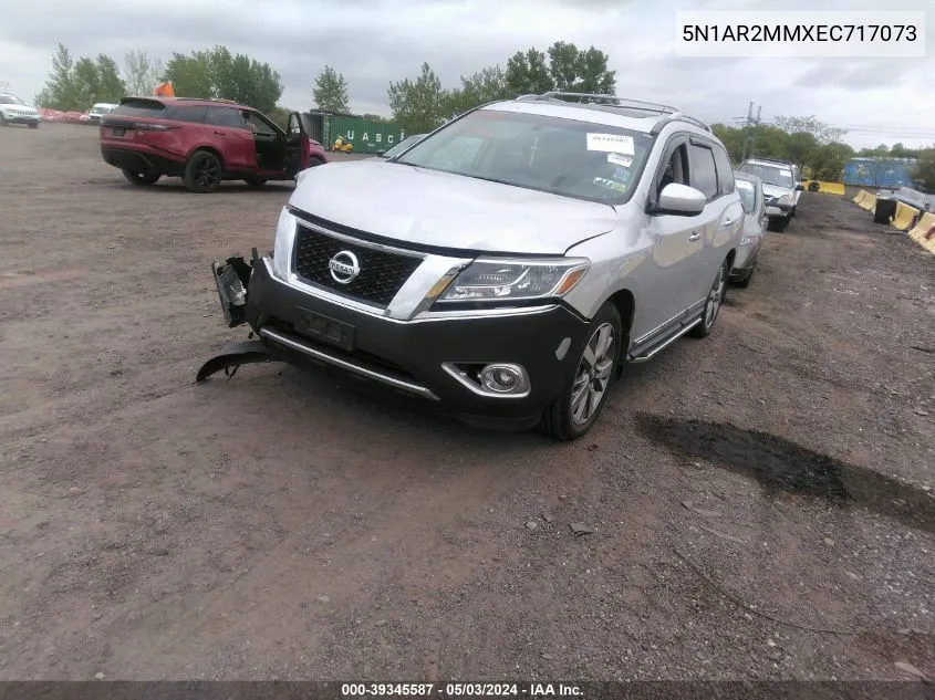 5N1AR2MMXEC717073 2014 Nissan Pathfinder Platinum/S/Sl/Sv