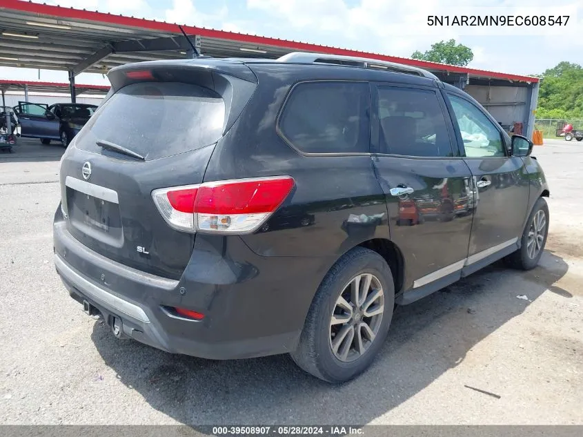 5N1AR2MN9EC608547 2014 Nissan Pathfinder Sl