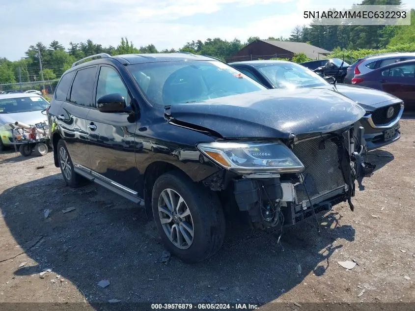 2014 Nissan Pathfinder Sl VIN: 5N1AR2MM4EC632293 Lot: 39576879