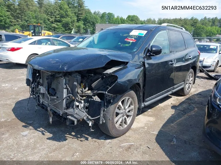 5N1AR2MM4EC632293 2014 Nissan Pathfinder Sl