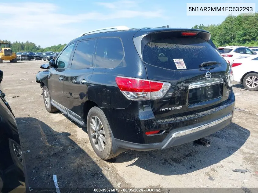 2014 Nissan Pathfinder Sl VIN: 5N1AR2MM4EC632293 Lot: 39576879