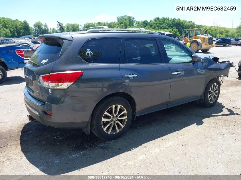 2014 Nissan Pathfinder Sv VIN: 5N1AR2MM9EC682459 Lot: 39617745