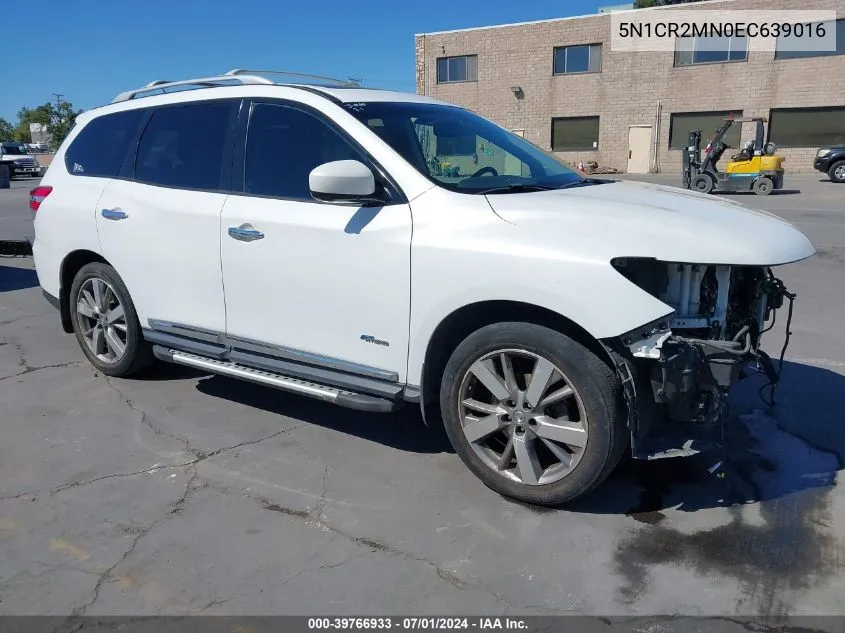 5N1CR2MN0EC639016 2014 Nissan Pathfinder Hybrid Platinum