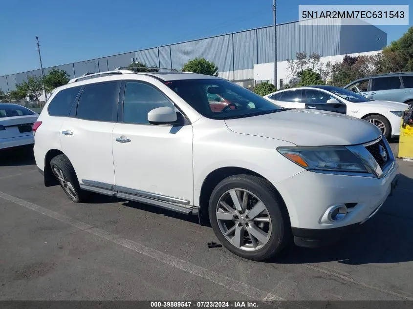 2014 Nissan Pathfinder Platinum VIN: 5N1AR2MM7EC631543 Lot: 39889547