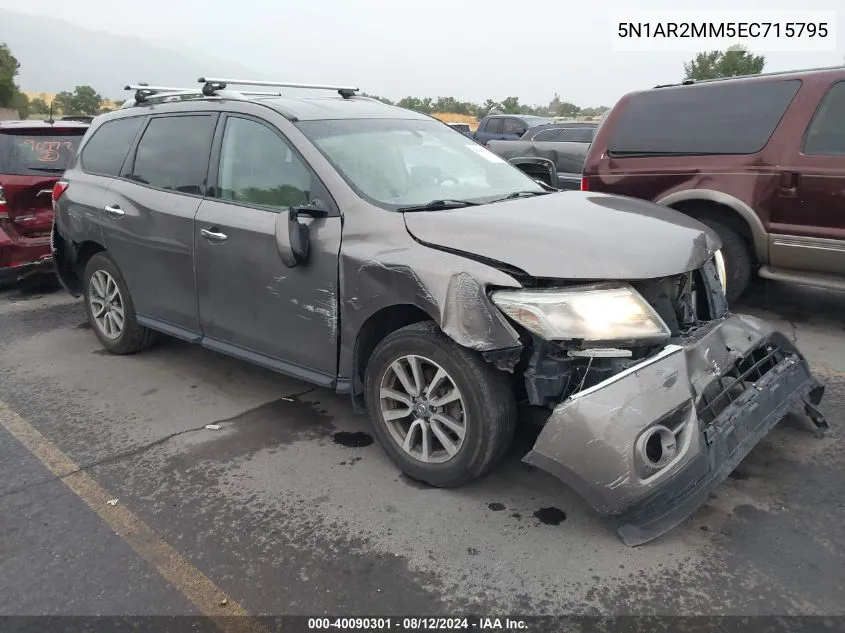 5N1AR2MM5EC715795 2014 Nissan Pathfinder Sv