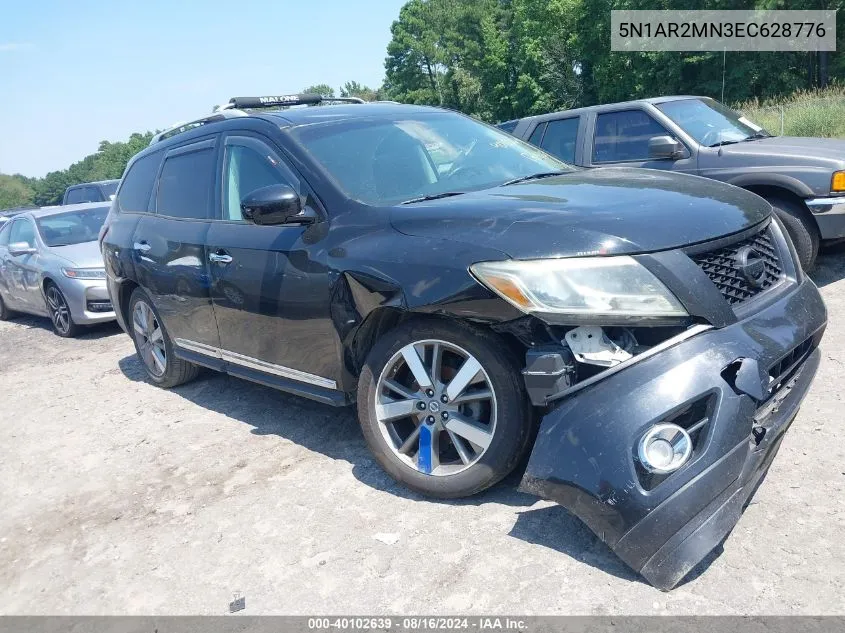 2014 Nissan Pathfinder Platinum VIN: 5N1AR2MN3EC628776 Lot: 40102639