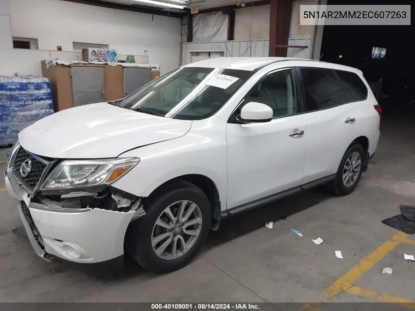 5N1AR2MM2EC607263 2014 Nissan Pathfinder S