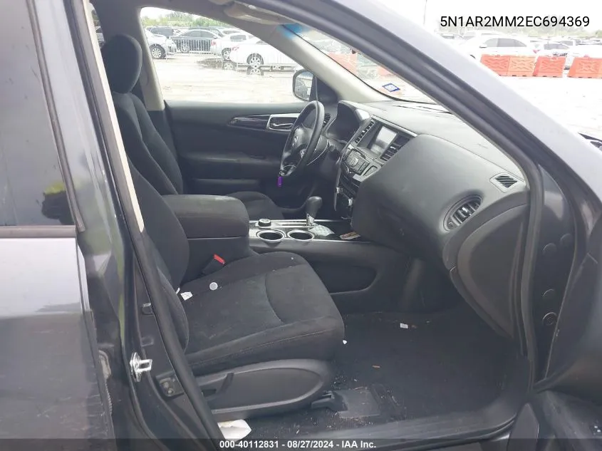 5N1AR2MM2EC694369 2014 Nissan Pathfinder S