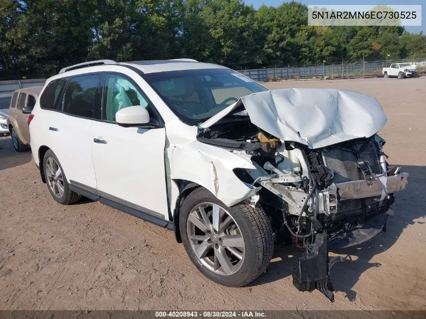 2014 Nissan Pathfinder Platinum VIN: 5N1AR2MN6EC730525 Lot: 40208943