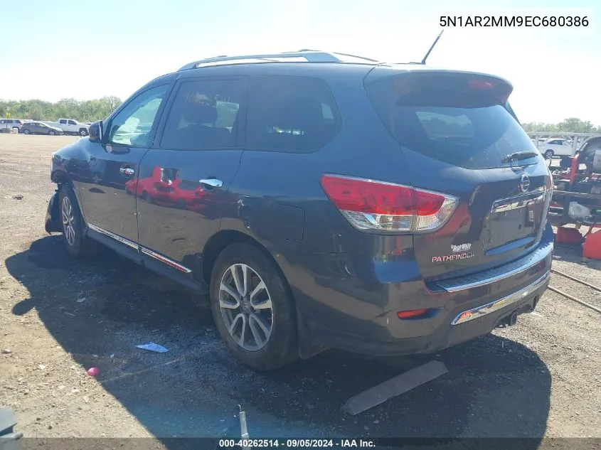 5N1AR2MM9EC680386 2014 Nissan Pathfinder Sl