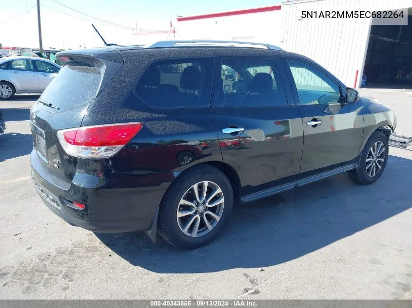 5N1AR2MM5EC682264 2014 Nissan Pathfinder S/Sv/Sl/Platinum