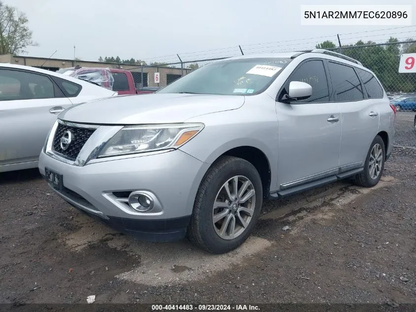 5N1AR2MM7EC620896 2014 Nissan Pathfinder Sl